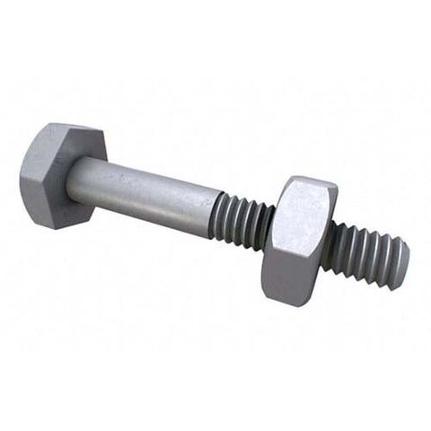 NUT HEX M8 GALV 4.6 (PCE)