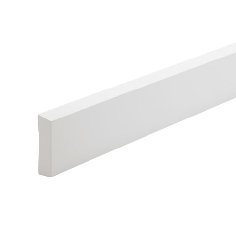 MDF SKIRTING SINGLE BEVEL 92x18 5.4M