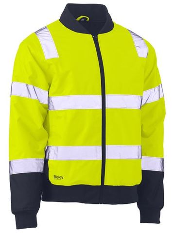 BISLEY BOMBER JACKET YELLOW/NAVY