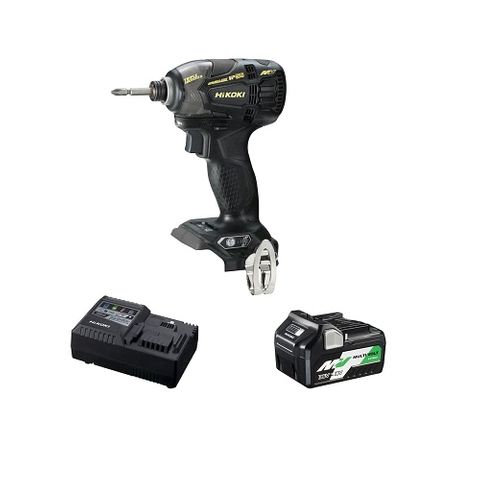 KIT IMPACT DRIVER HIKOKI 36V BLACK WH36DB(BP1Z)