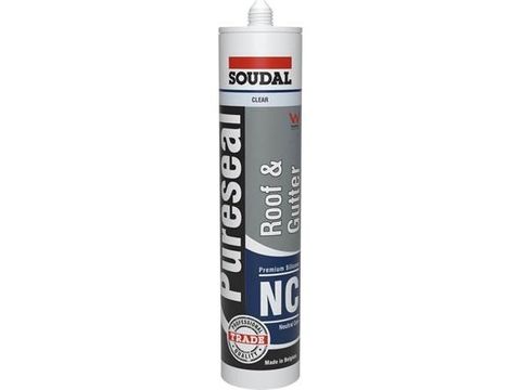 SILICONE ROOF & GUTTER SOUDAL CLEAR 300G
