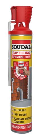 EXPANDING FOAM SOUDAL GENIUS GUN 750ML