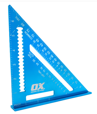 SQUARE SPEED ALUM BLUE FINISH OX TOOLS 300MM