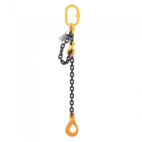 CHAIN SLING SINGLE LEG 8MMX2M CLEV SELF LOCK GRD80