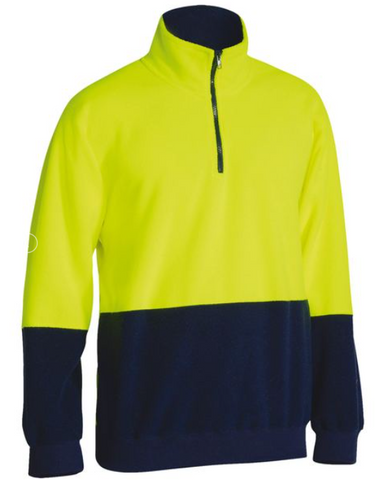 JUMPER POLAR FLEECE BISLEY 1/4 ZIP Y/N LARGE