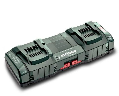 DUAL CHARGER 12V-36V AIR COOLED METABO