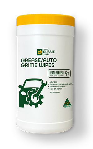 WIPE AUTO GREASE GRIME GREAT AUSSIE WIPES PK60