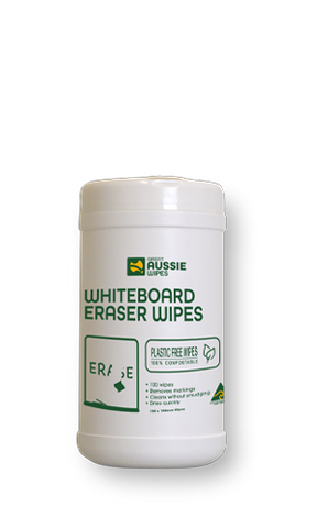 WIPE WHITE BOARD ERASER GREAT AUSSIE WIPES PK100