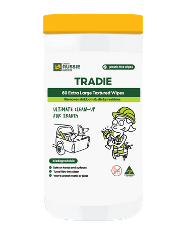 WIPE TRADIE CLEANUP GREAT AUSSIE WIPES PK80