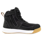 BOOT DUNE HIGHTOP ZIP SIDE LACEUP BLACK 7