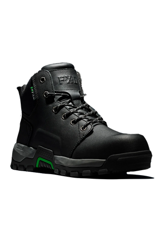 BOOT FXD LACE UP WB-3 BLACK/CHARCOAL USA 9.5