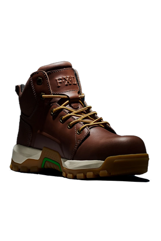 BOOT FXD LACE UP WB-3 CHOC/GUM USA 9.5