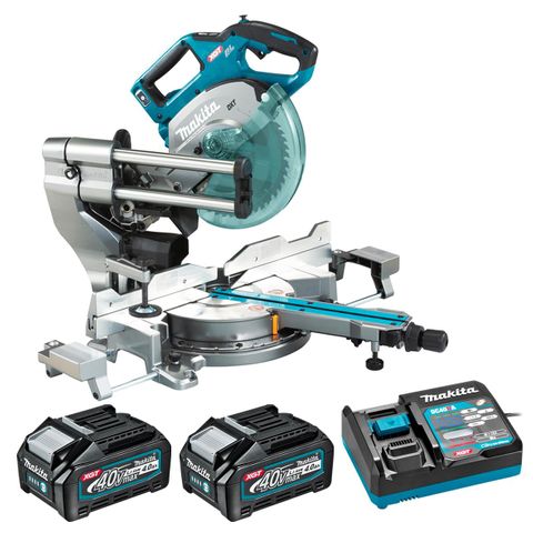 MITRE SAW 40V B/LESS MAKITA LS002GM201