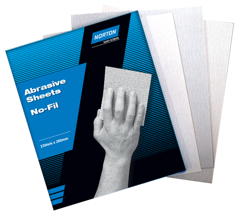 SANDPAPER DRILUBE SHEET 80G 230x280MM NORTON