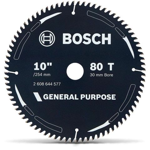 TCT SAW BLADE BOSCH WOOD 254MMX80T