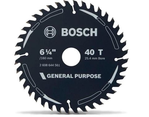 BOSCH 160MM TCT CIRCULAR SAW BLADE FOR WOOD