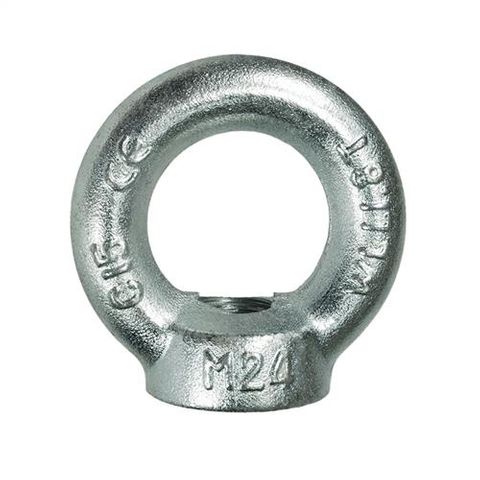 EYE NUT LIFTING  DIN582 ZINC 8MM/0.14T