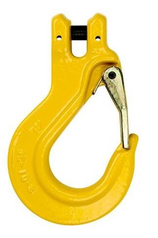 HOOK CLEVIS SLING 13MM S/LATCH GRD80