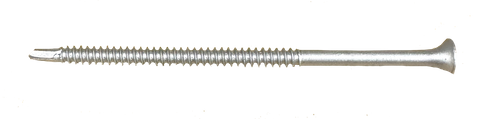 SCREW RENDEX NEEDLE POINT SQ DR CL4 125MM (BX500)