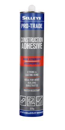 ADHESIVE CONSTRUCTION SELLEYS PRO TRADE 320G