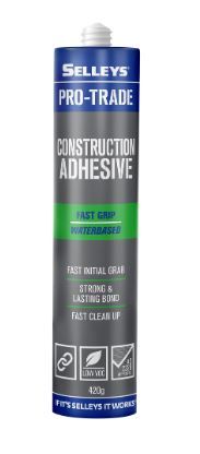 ADHESIVE CONSTRUCTION FAST SELLEYS PRO TRADE 420G
