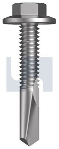 SCREW TEK 12X32 HEX S500 CL4 SDS (BOX 1000)