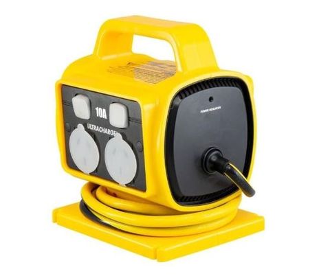 SAFETY POWER BLOCK 4WAY 10A RCD POWER BLOCK