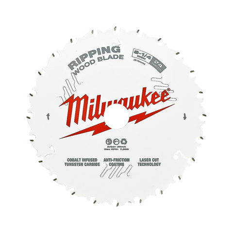 MILWAUKEE 210MM (8-1/4") 24T WOOD CIRC SAW BLADE