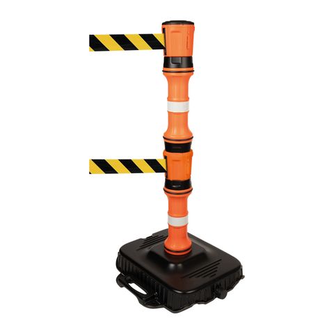 BARRIER EAZYEXTEND DOUBLE BELT B&Y POST/BASE KIT