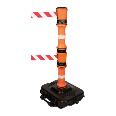 BARRIER EAZYEXTEND DOUBLE BELT R&W POST/BASE KIT