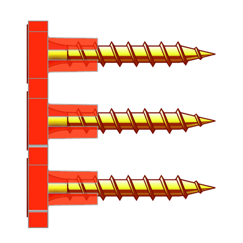SCREW COLLATED ICCONS 6X41 COARSE TIMBER (BOX 1000