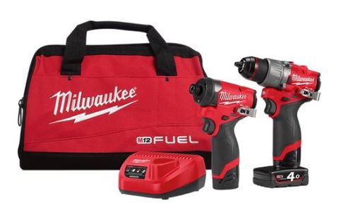 MILWAUKEE M12 FUEL� 2 PIECE POWER PACK 2A2
