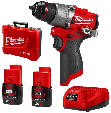 MILWAUKEE M12 FUEL� 13MM HAMMER DRILL/DRIVER KIT
