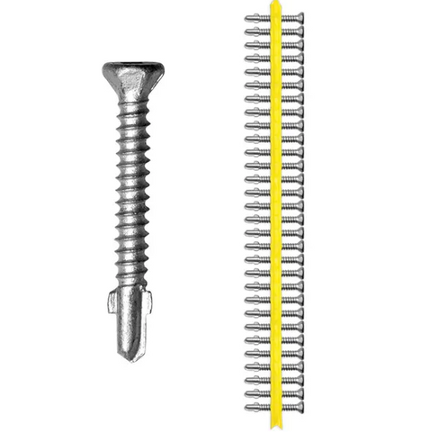SCREW COLLATED 10X42MM GALV CBSDGL158SA (BOX 1500)