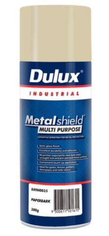 PAINT SPRAY DULUX METALSHIELD PAPERBARK 300G