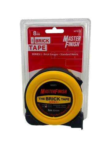 TAPE MEASURE BRICKLAYER M/FINISH 8M x 32MM