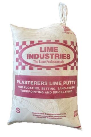PLASTERS LIME PUTTY 25KG