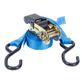 RATCHET TIE DOWN STRAP OX 25X4M 250KG LC (PK 4)