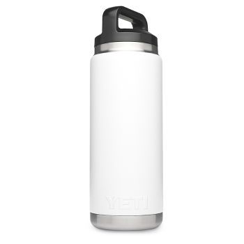 YETI WHITE RAMBLER� BOTTLE