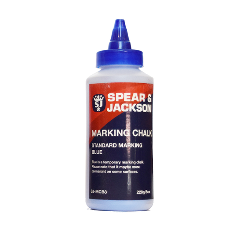 MARKING CHALK TEMPORARY BLUE 6 OZ