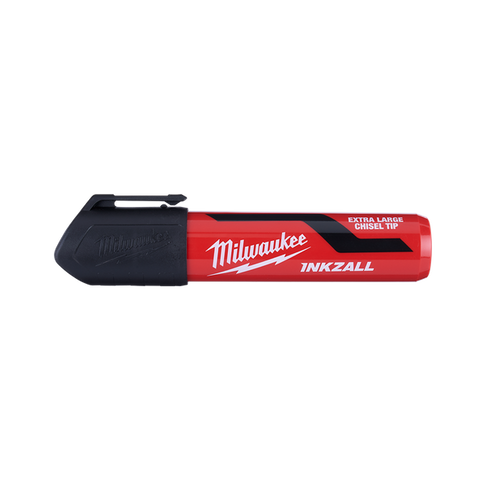 MILWAUKEE INKZALL� BLACK EXTRA LARGE CHISEL TIP MA