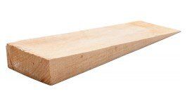 HARDWOOD TIMBER WEDGE 300MM X 75MM X 50MM