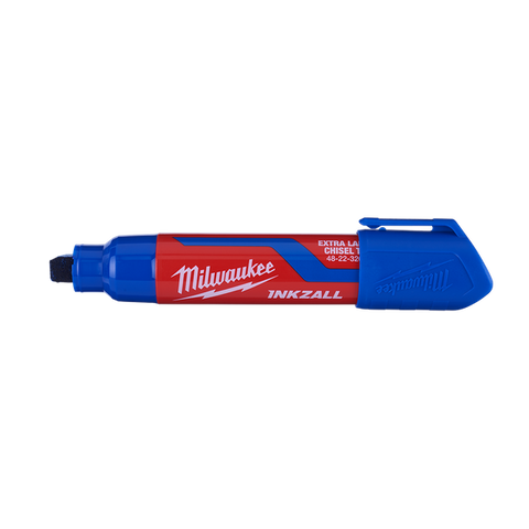 MILWAUKEE INKZALL™ BLUE XL CHISEL TIP MARKER