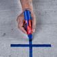 MILWAUKEE INKZALL™ BLUE XL CHISEL TIP MARKER