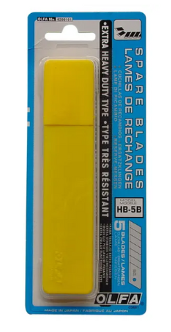 BLADE SNAP OFF 25MM H/DUTY OLFA HB-5B PK5