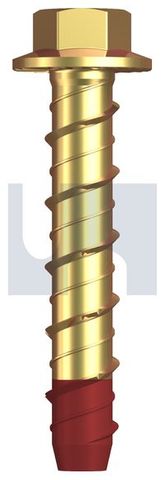 SCREWBOLT XBOLT HEX 10X60 ZINC (BOX 50)