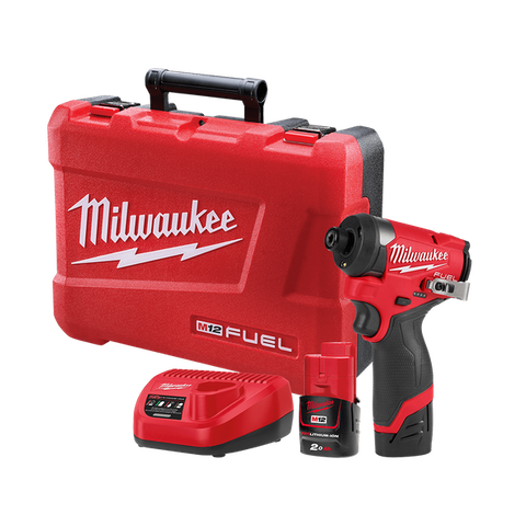 MILWAUKEE M12 FUEL� 1/4" HEX IMPACT DRIVER KIT