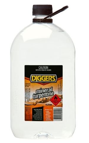 Diggers Mineral Turpentine - 1L