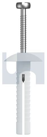 ANCHOR NAIL IN 6.5X50 NYLON MUSHROOM  (BOX 100)