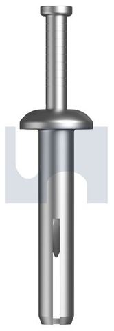 NAIL MASONRY 6.5X38 ZAMAC ZINC CLEAR (BOX 100)